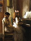 The Music Lesson by Joseph DeCamp
